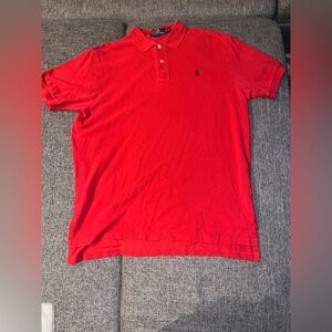 Polo by Ralph Lauren Red Polo T-Shirt Size XL Men